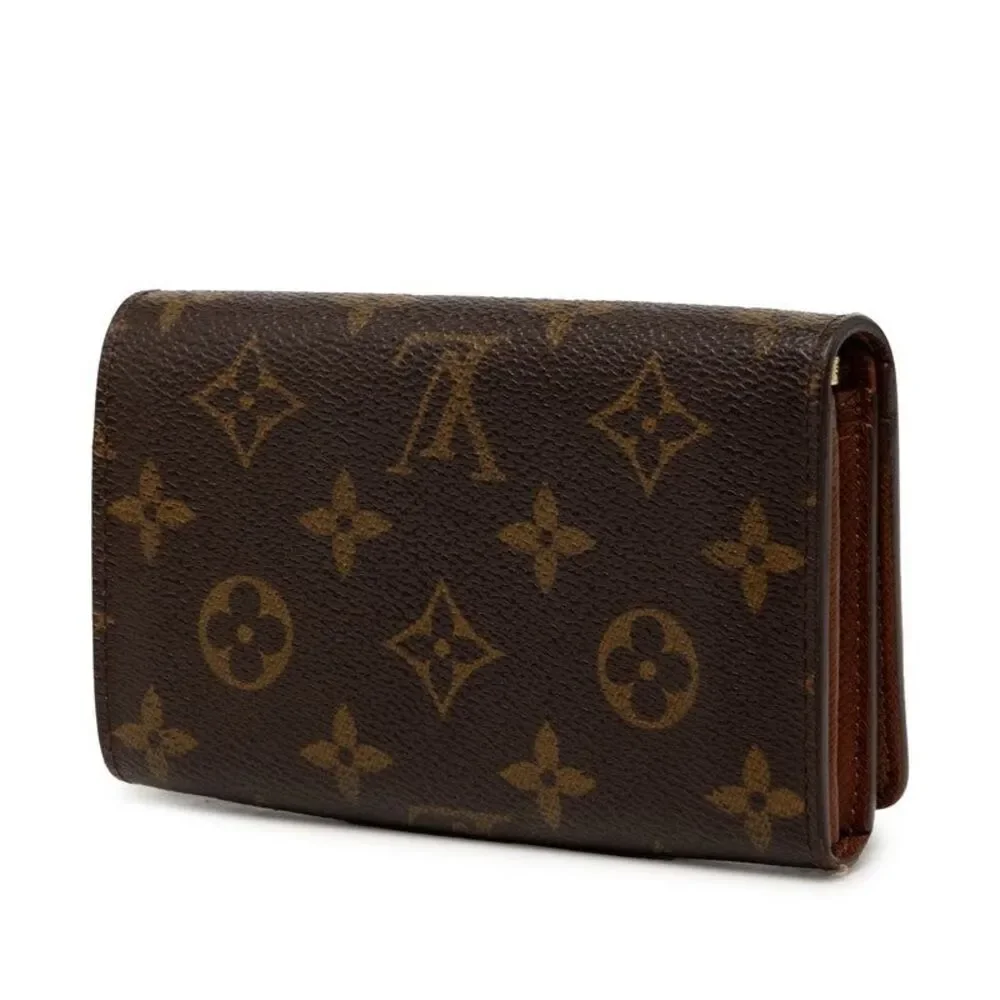 Louis Vuitton Monogram Portemonnaie Bie Tresor Wallet
